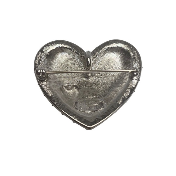 Vintage Shakira Caine Rhinestone Brooch. - Picture 3 of 3